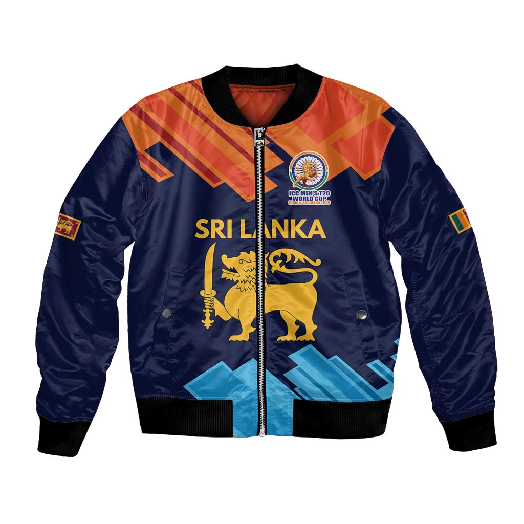 Custom Sri Lanka Cricket Spirit 2026 Bomber Jacket World T20 Edition - Wonder Print Shop