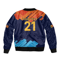 Custom Sri Lanka Cricket Spirit 2026 Bomber Jacket World T20 Edition - Wonder Print Shop