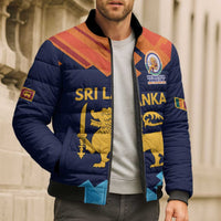 Custom Sri Lanka Cricket Spirit 2026 Bomber Puffer Jacket World T20 Edition - Wonder Print Shop