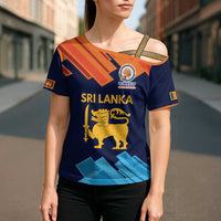 Custom Sri Lanka Cricket Spirit 2026 Cross Shoulder Shirt World T20 Edition - Wonder Print Shop