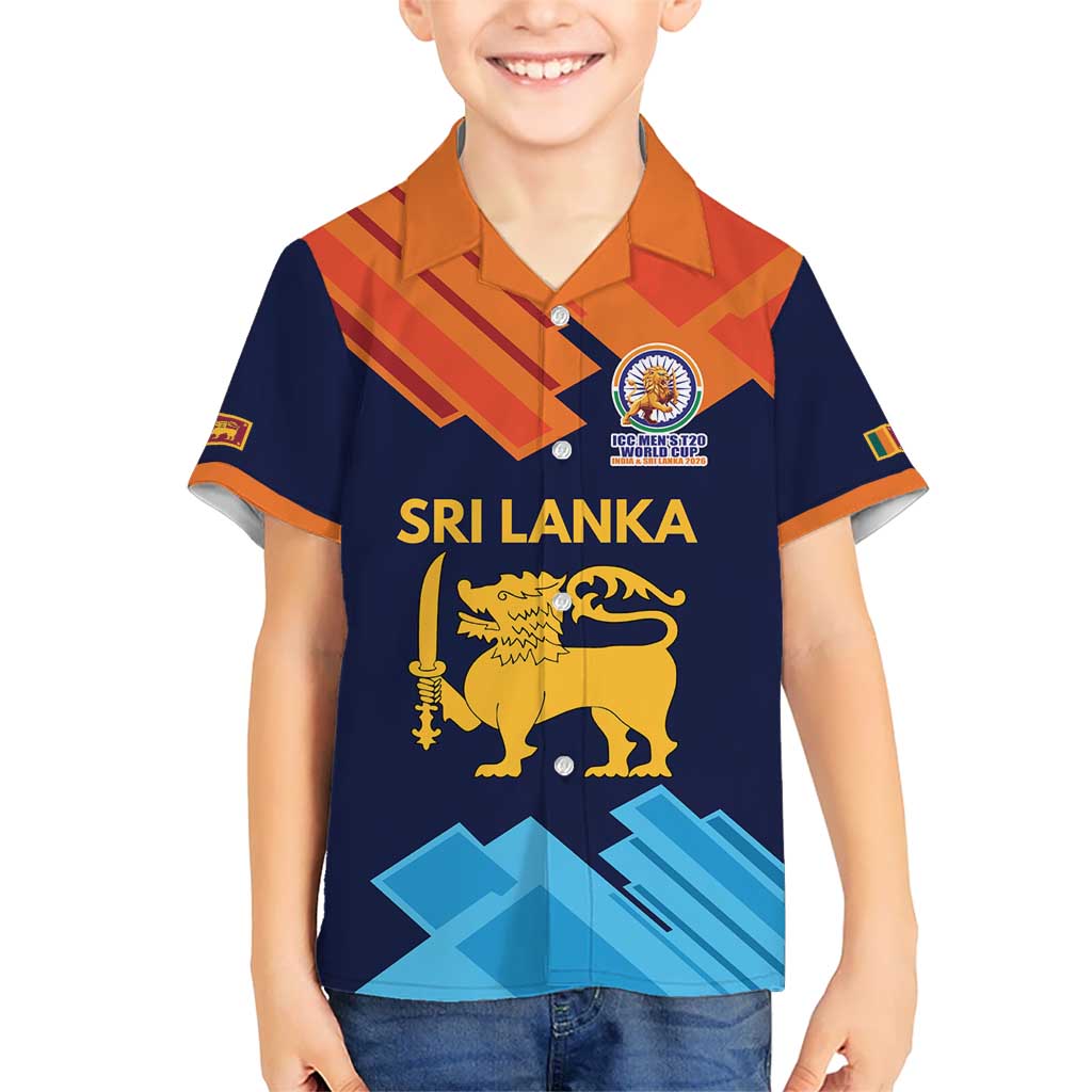 Custom Sri Lanka Cricket Spirit 2026 Hawaiian Shirt World T20 Edition - Wonder Print Shop