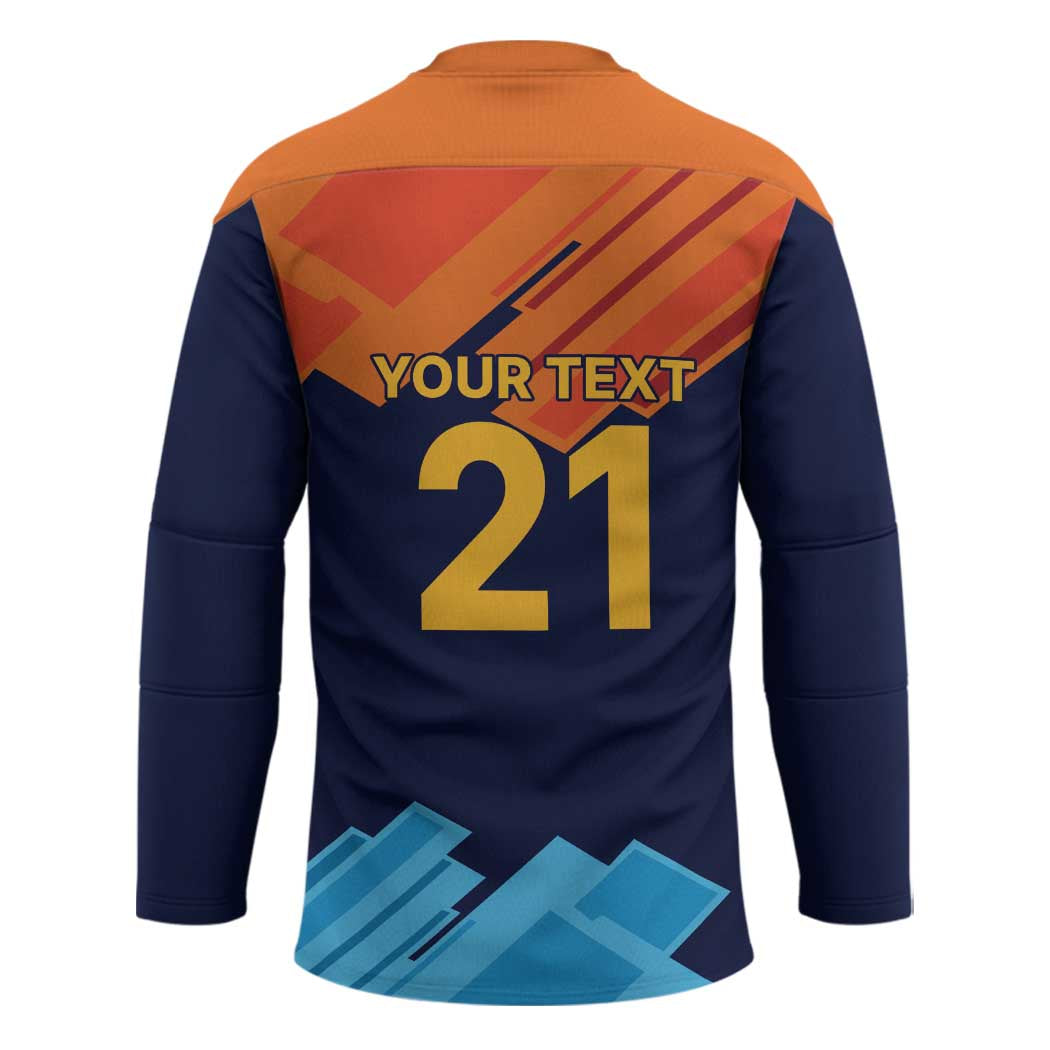 Custom Sri Lanka Cricket Spirit 2026 Hockey Jersey World T20 Edition - Wonder Print Shop