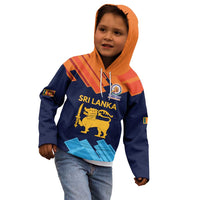 Custom Sri Lanka Cricket Spirit 2026 Kid Hoodie World T20 Edition - Wonder Print Shop