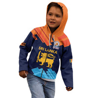 Custom Sri Lanka Cricket Spirit 2026 Kid Hoodie World T20 Edition - Wonder Print Shop