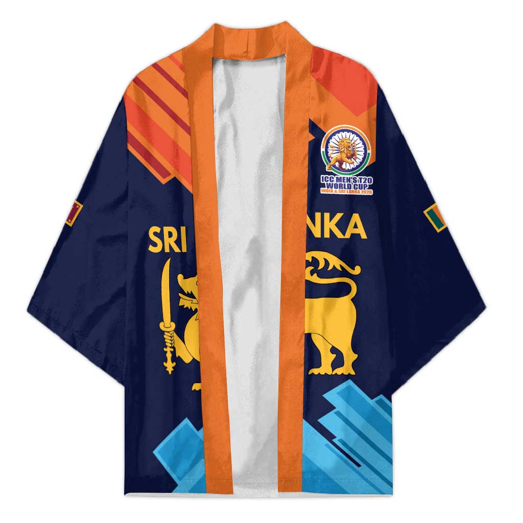 Custom Sri Lanka Cricket Spirit 2026 Kimono World T20 Edition - Wonder Print Shop