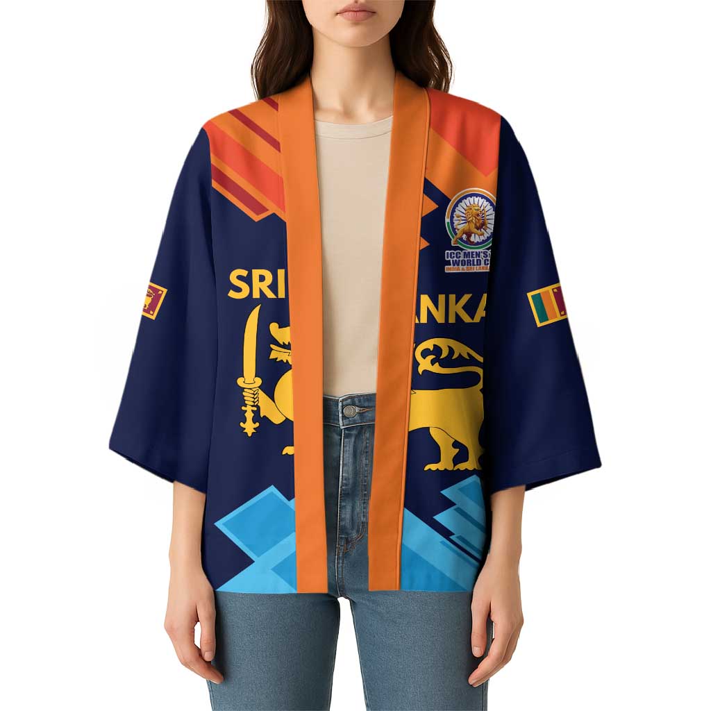 Custom Sri Lanka Cricket Spirit 2026 Kimono World T20 Edition - Wonder Print Shop
