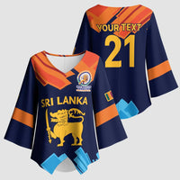 Custom Sri Lanka Cricket Spirit 2026 Kimono Sleeve Blouse World T20 Edition - Wonder Print Shop