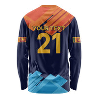Custom Sri Lanka Cricket Spirit 2026 Long Sleeve Shirt World T20 Edition - Wonder Print Shop