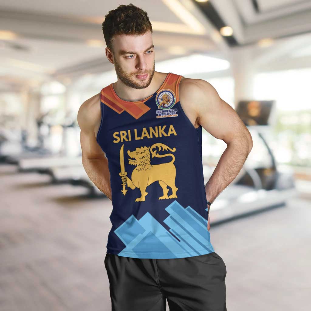 Custom Sri Lanka Cricket Spirit 2026 Men Tank Top World T20 Edition - Wonder Print Shop