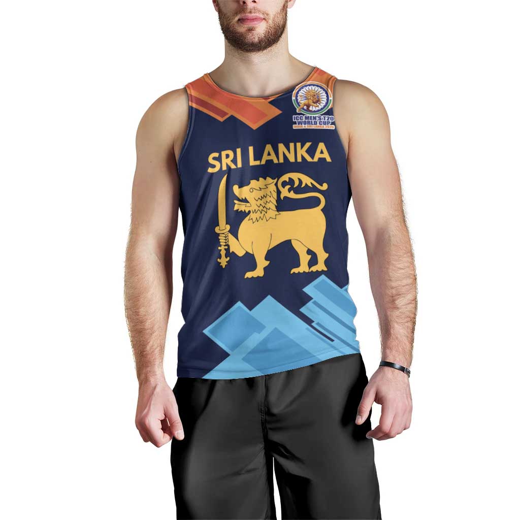 Custom Sri Lanka Cricket Spirit 2026 Men Tank Top World T20 Edition - Wonder Print Shop