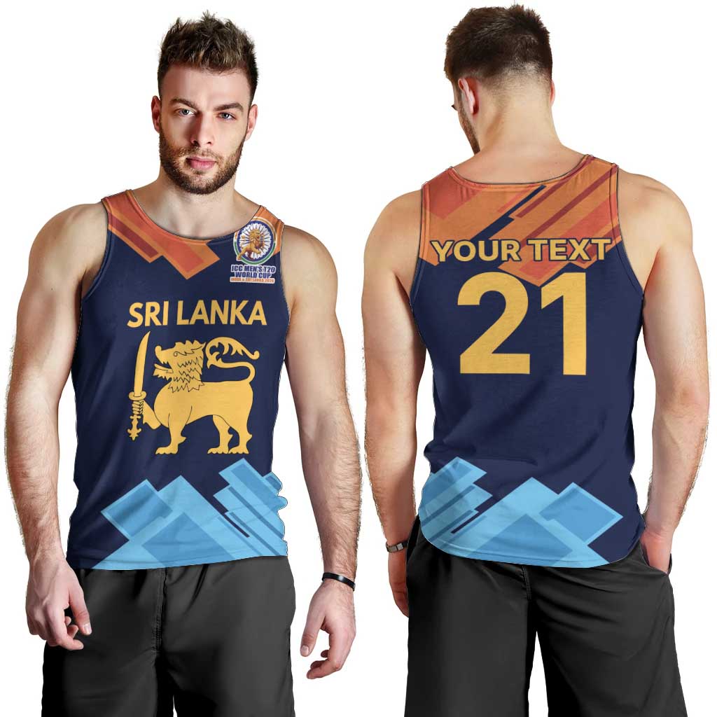 Custom Sri Lanka Cricket Spirit 2026 Men Tank Top World T20 Edition - Wonder Print Shop
