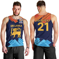 Custom Sri Lanka Cricket Spirit 2026 Men Tank Top World T20 Edition - Wonder Print Shop
