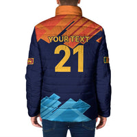 Custom Sri Lanka Cricket Spirit 2026 Padded Jacket World T20 Edition - Wonder Print Shop