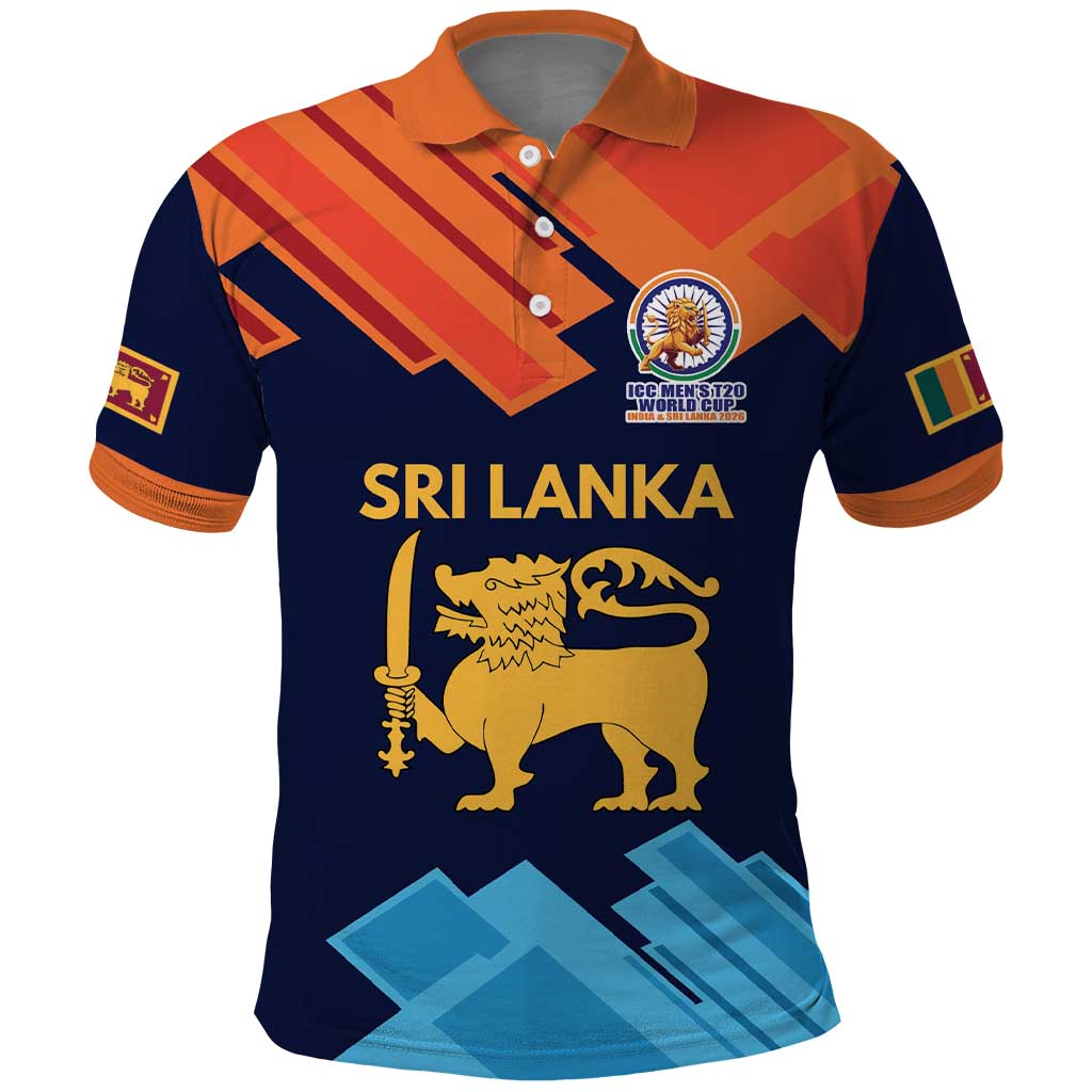 Custom Sri Lanka Cricket Spirit 2026 Polo Shirt World T20 Edition - Wonder Print Shop