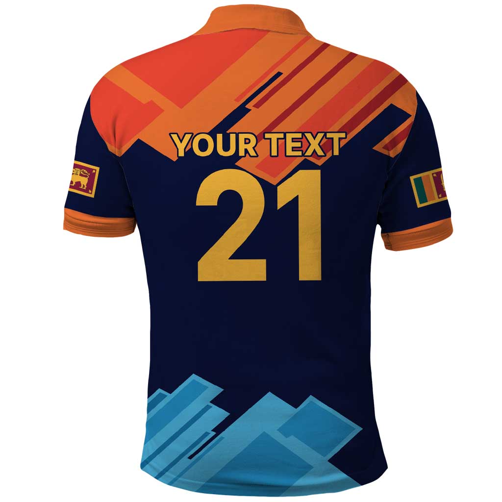 Custom Sri Lanka Cricket Spirit 2026 Polo Shirt World T20 Edition - Wonder Print Shop