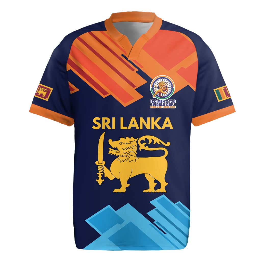 Custom Sri Lanka Cricket Spirit 2026 Rugby Jersey World T20 Edition - Wonder Print Shop
