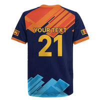 Custom Sri Lanka Cricket Spirit 2026 Rugby Jersey World T20 Edition - Wonder Print Shop