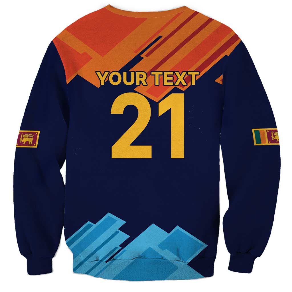 Custom Sri Lanka Cricket Spirit 2026 Sweatshirt World T20 Edition - Wonder Print Shop