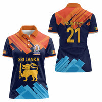Custom Sri Lanka Cricket Spirit 2026 Women Polo Shirt World T20 Edition - Wonder Print Shop
