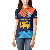 Custom Sri Lanka Cricket Spirit 2026 Women Polo Shirt World T20 Edition - Wonder Print Shop