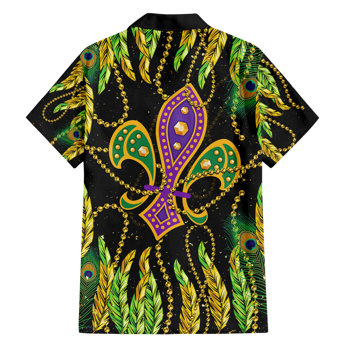 Feather Mask Mardi Gras Family Matching Long Sleeve Bodycon Dress and Hawaiian Shirt LT9 - Wonder Print Shop