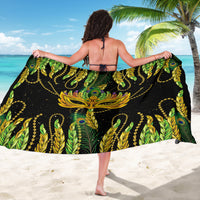 Feather Mask Mardi Gras Sarong - Wonder Print Shop