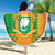 Custom Ivory Coast Football Beach Blanket Les Elephants 2024 Sporty Style LT9 - Wonder Print Shop