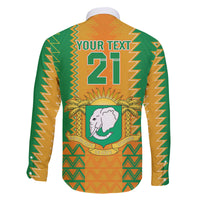 Custom Ivory Coast Football Family Matching Tank Maxi Dress and Hawaiian Shirt Les Elephants 2024 Sporty Style - Wonder Print Shop