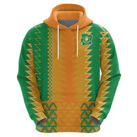 Custom Ivory Coast Football Hoodie Les Elephants 2024 Sporty Style - Wonder Print Shop