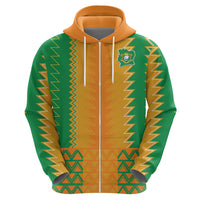 Custom Ivory Coast Football Hoodie Les Elephants 2024 Sporty Style - Wonder Print Shop