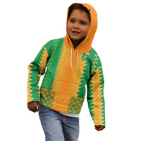 Custom Ivory Coast Football Kid Hoodie Les Elephants 2024 Sporty Style - Wonder Print Shop