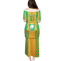 Custom Ivory Coast Football Puletasi Les Elephants 2024 Sporty Style - Wonder Print Shop