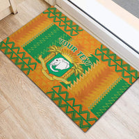 Custom Ivory Coast Football Rubber Doormat Les Elephants 2024 Sporty Style - Wonder Print Shop