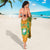 Custom Ivory Coast Football Sarong Les Elephants 2024 Sporty Style - Wonder Print Shop