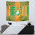 Custom Ivory Coast Football Tapestry Les Elephants 2024 Sporty Style - Wonder Print Shop