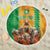 Custom Ivory Coast Football Beach Blanket The Champions Les Elephants 2024 LT9 - Wonder Print Shop