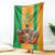 Custom Ivory Coast Football Blanket The Champions Les Elephants 2024