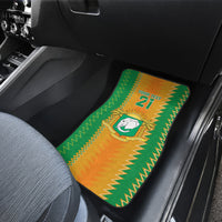 Custom Ivory Coast Football Car Mats The Champions Les Elephants 2024 LT9 - Wonder Print Shop