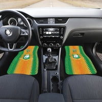 Custom Ivory Coast Football Car Mats The Champions Les Elephants 2024 LT9 - Wonder Print Shop