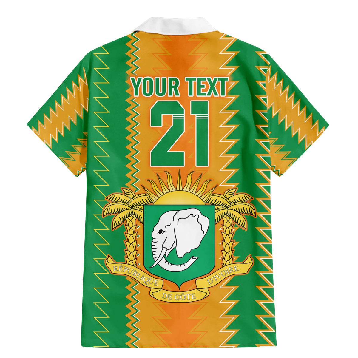 Custom Ivory Coast Football Family Matching Mermaid Dress and Hawaiian Shirt The Champions Les Elephants 2024 LT9 - Wonder Print Shop