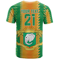Custom Ivory Coast Football T Shirt The Champions Les Elephants 2024 - Wonder Print Shop