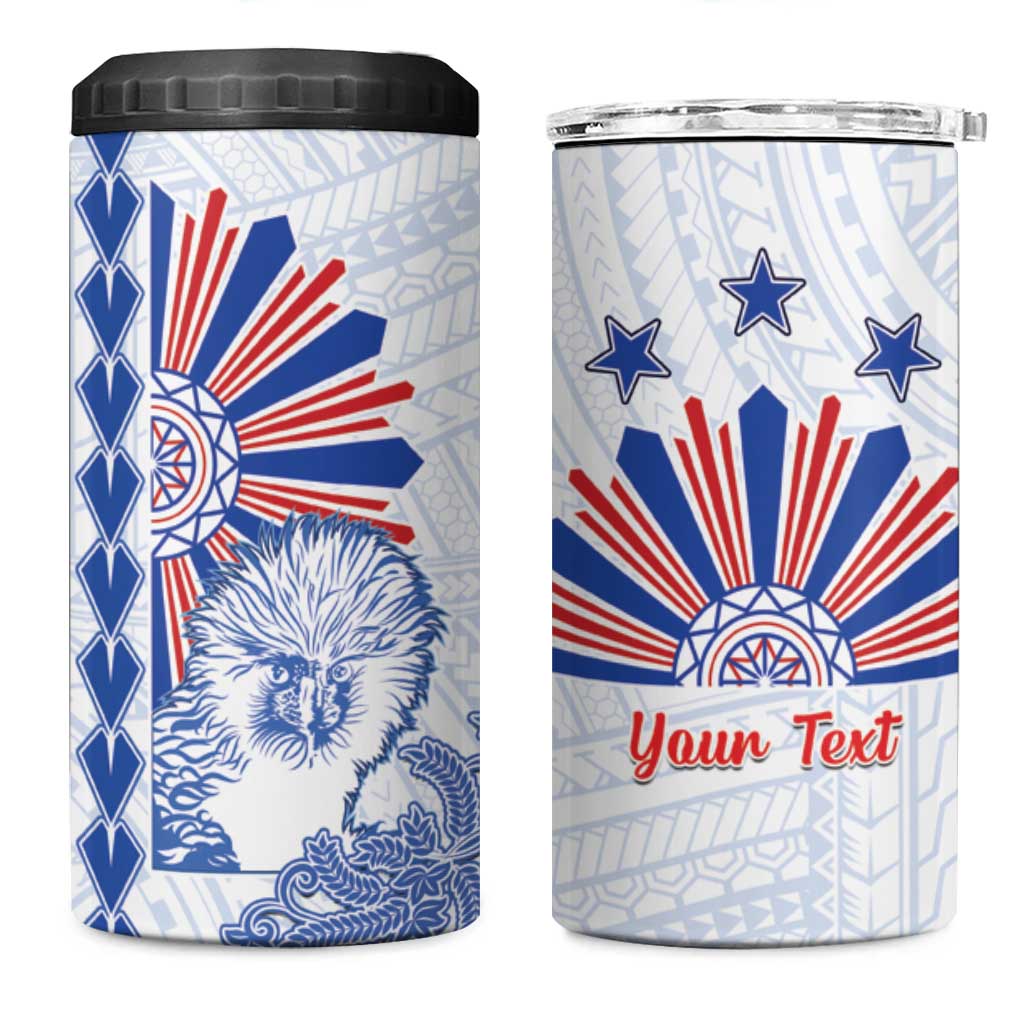 Philippines Barong 4 in 1 Can Cooler Tumbler Sun of Philippinas With Eagles LT9 - Wonder Print Shop
