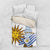 Custom Uruguay La Celeste Football Champions Bedding Set Glory To The Sky Blue LT9 - Wonder Print Shop
