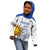 Custom Uruguay La Celeste Football Champions Kid Hoodie Glory To The Sky Blue - Wonder Print Shop