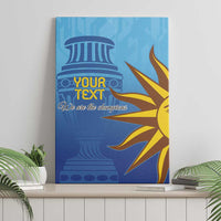 Custom Uruguay La Celeste Football Canvas Wall Art Go Champions 2024 LT9 - Wonder Print Shop