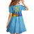 Custom Uruguay La Celeste Football Family Matching Off Shoulder Short Dress and Hawaiian Shirt Go Champions 2024 LT9 - Wonder Print Shop