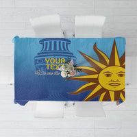 Custom Uruguay La Celeste Football Tablecloth Go Champions 2024 - Wonder Print Shop