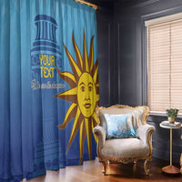 Custom Uruguay La Celeste Football Window Curtain Go Champions 2024 - Wonder Print Shop