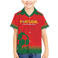 Custom Portugal Football Family Matching Mermaid Dress and Hawaiian Shirt Come On A Selecao das Quinas LT9 - Wonder Print Shop