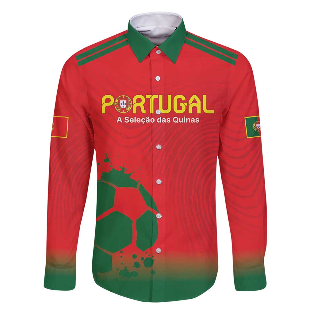 Custom Portugal Football Family Matching Off Shoulder Maxi Dress and Hawaiian Shirt Come On A Selecao das Quinas LT9 - Wonder Print Shop